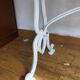Marble bistro table