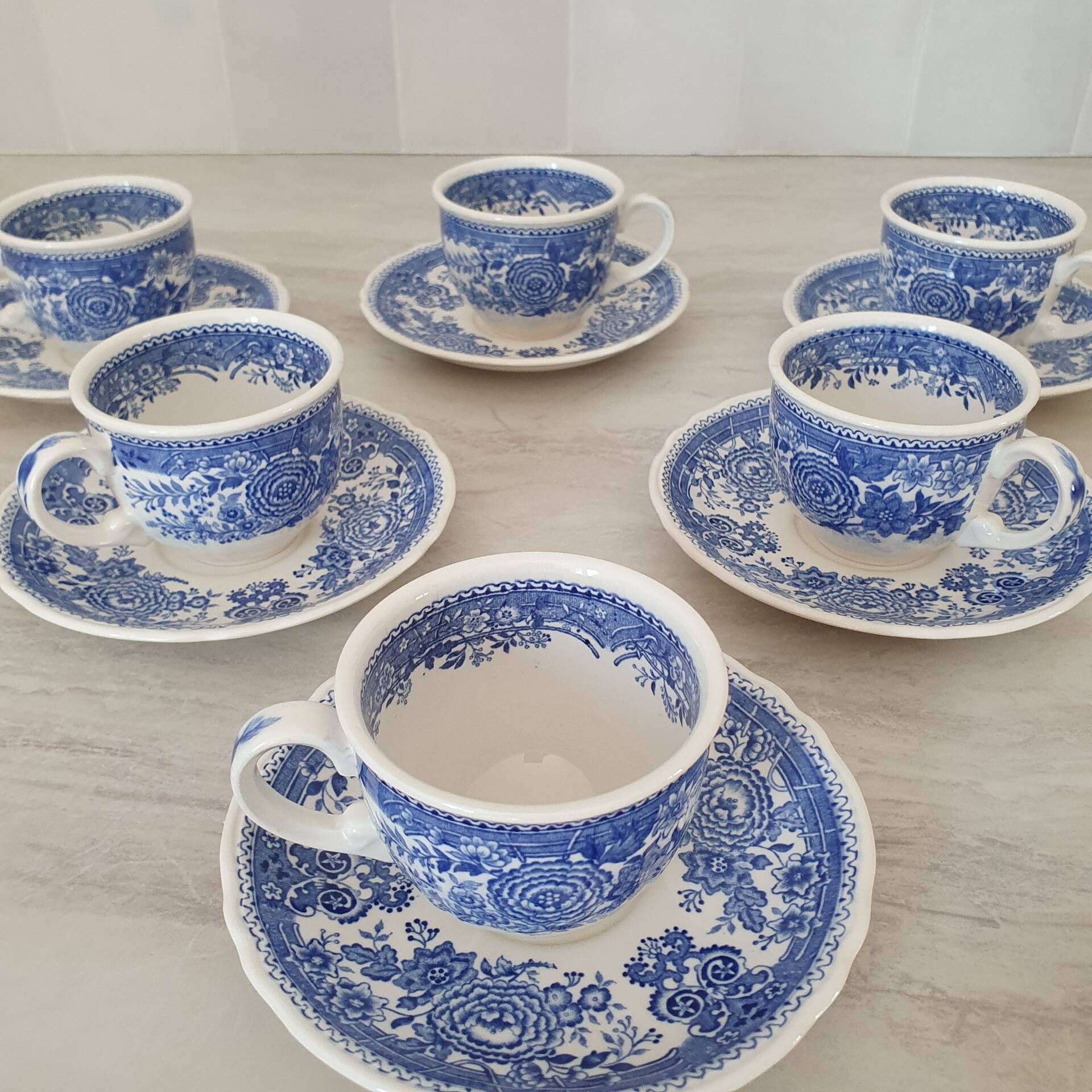 Villeroy & Boch collection Burgenland / Coffee service tea cups saucers
