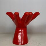 Chaise à main rouge