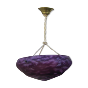 suspension en pate de - verre