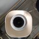 Lampe Kostka blanc et or