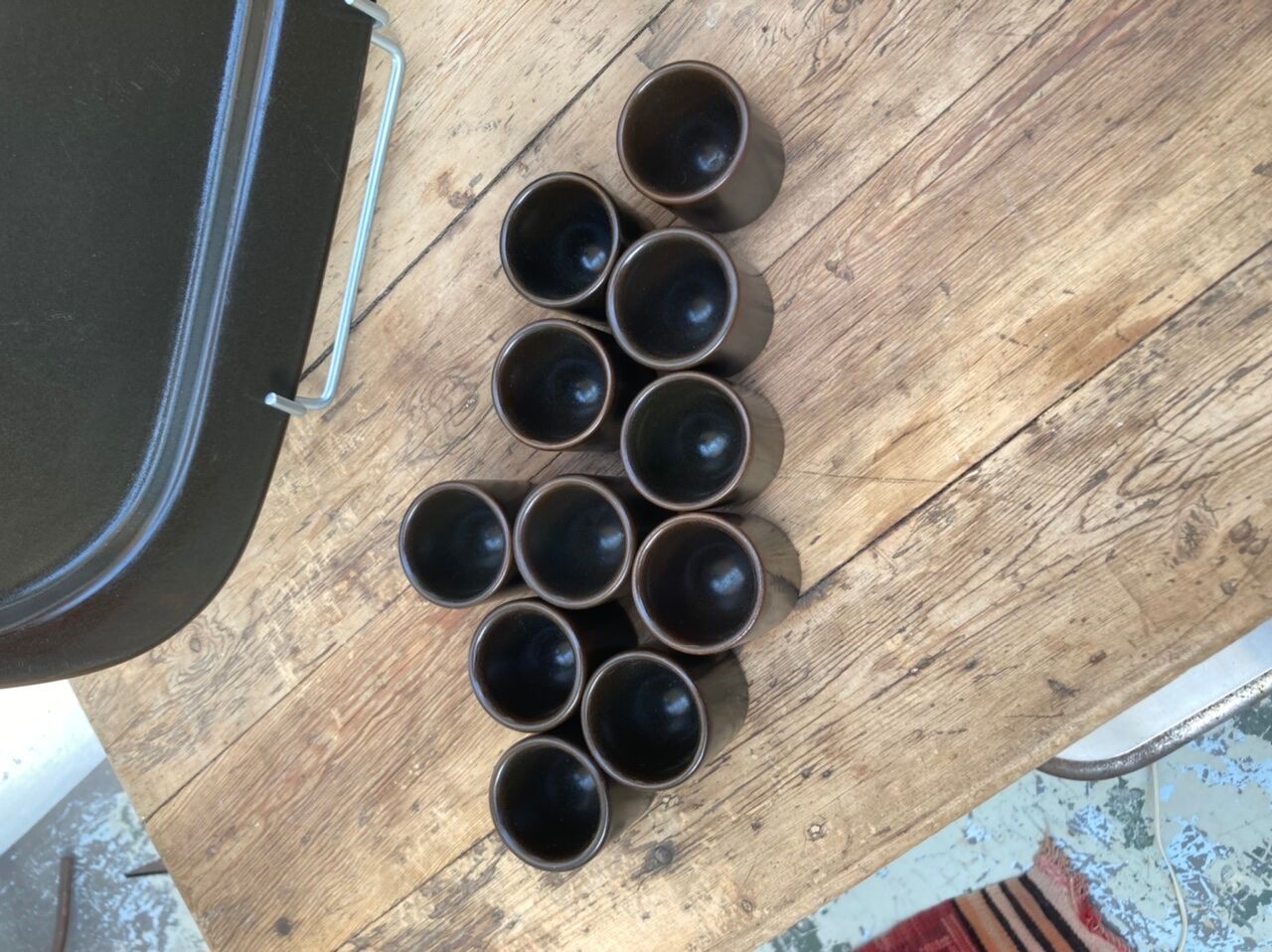 Rosenthal service in brown porcelain