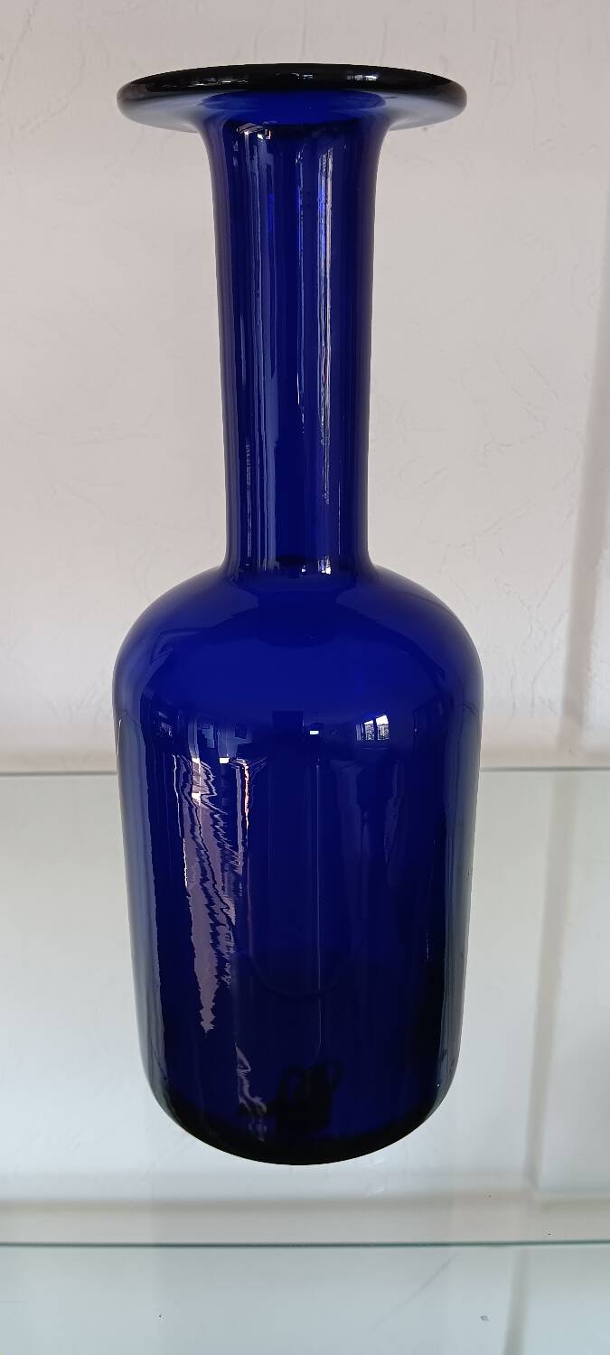 GUL vase by Otto Brauer for Holmegaard - Denmark