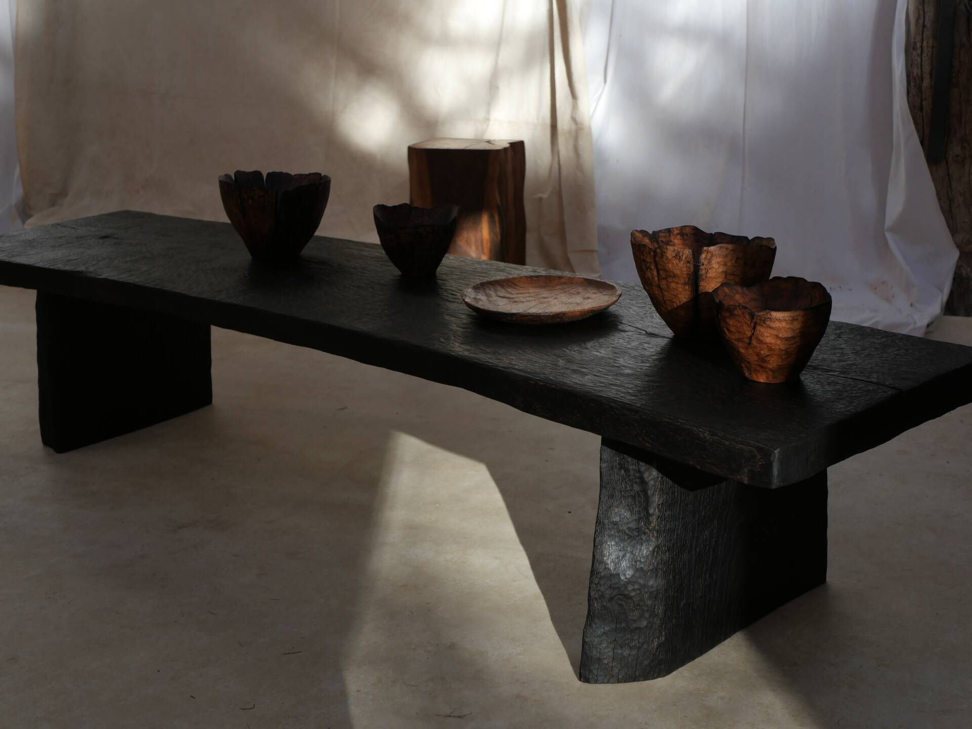 Table basse chêne