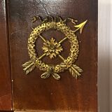 Empire period mahogany secretary, stamped Joseph Kochly, 19th century