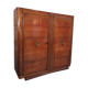 Armoire en palissandre des Indes art déco 1940