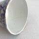 Antique ironstone coffee cup “Floral” Saint Amand