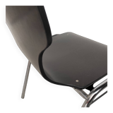 6 chaises plywood et chrome