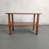 Wooden coffee table with top