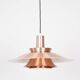 Suspension vintage danoise Lyskaer par Bent Nordsted, années 1980
