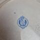 Set of 4 antique English flat plates B.p.w.&m. Milan – Ironstone
