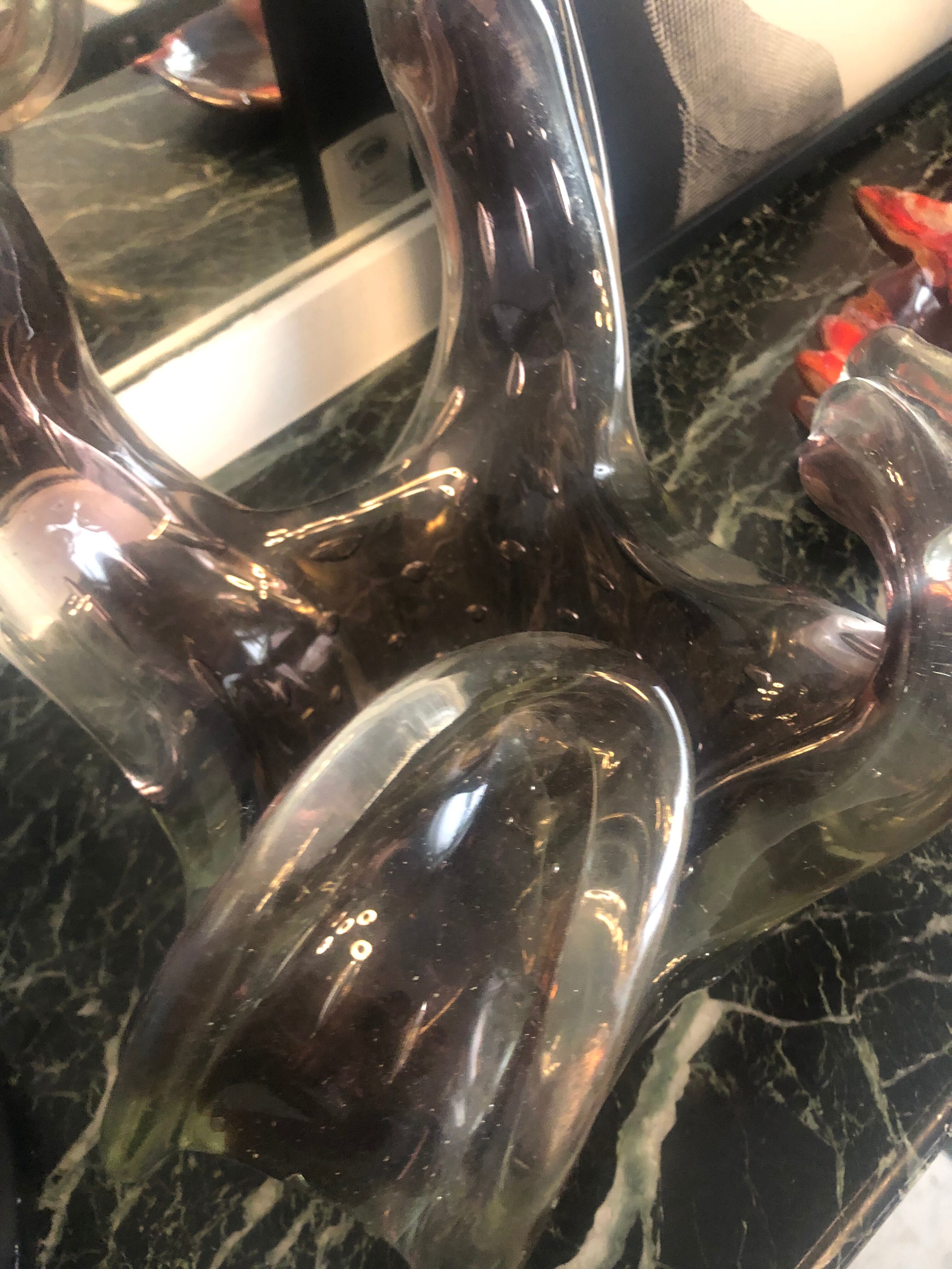 Empty pocket Murano barovier and vintage toso 1960