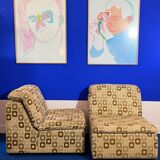 Modular sofa 2 heaters 70s