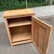19th-century solid oak Parisian jam cabinet