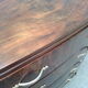 Art Deco curved chest of drawers