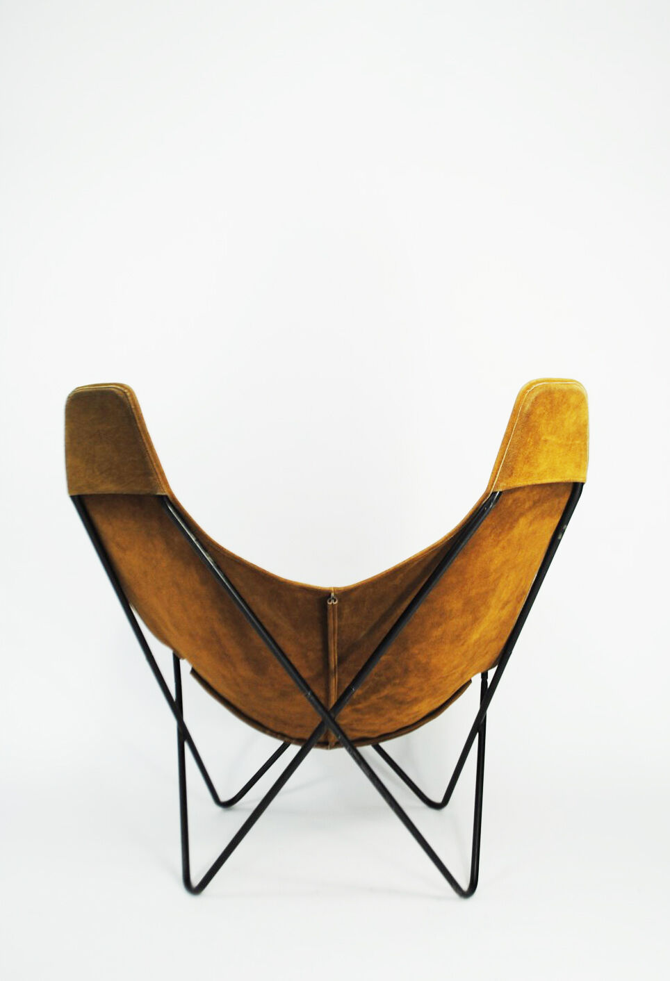 Hardoy suede butterfly chair