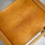 Ensemble de 4 chaises et table basse Maison Regain, France, circa 1970