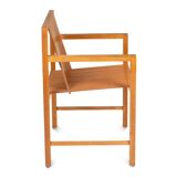 Ruud Jan Kokke. Pair of minimalist oak armchairs. 1980s.