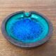 Ashtray or bowl in brutalist studio pottery by Gerhard Liebenthron, mid-century, 1960s, 1968.