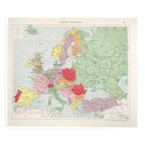 Carte Europe 1950