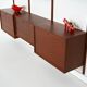 Teak shelving unit, Danish design, 1960s, designer: Poul Cadovius