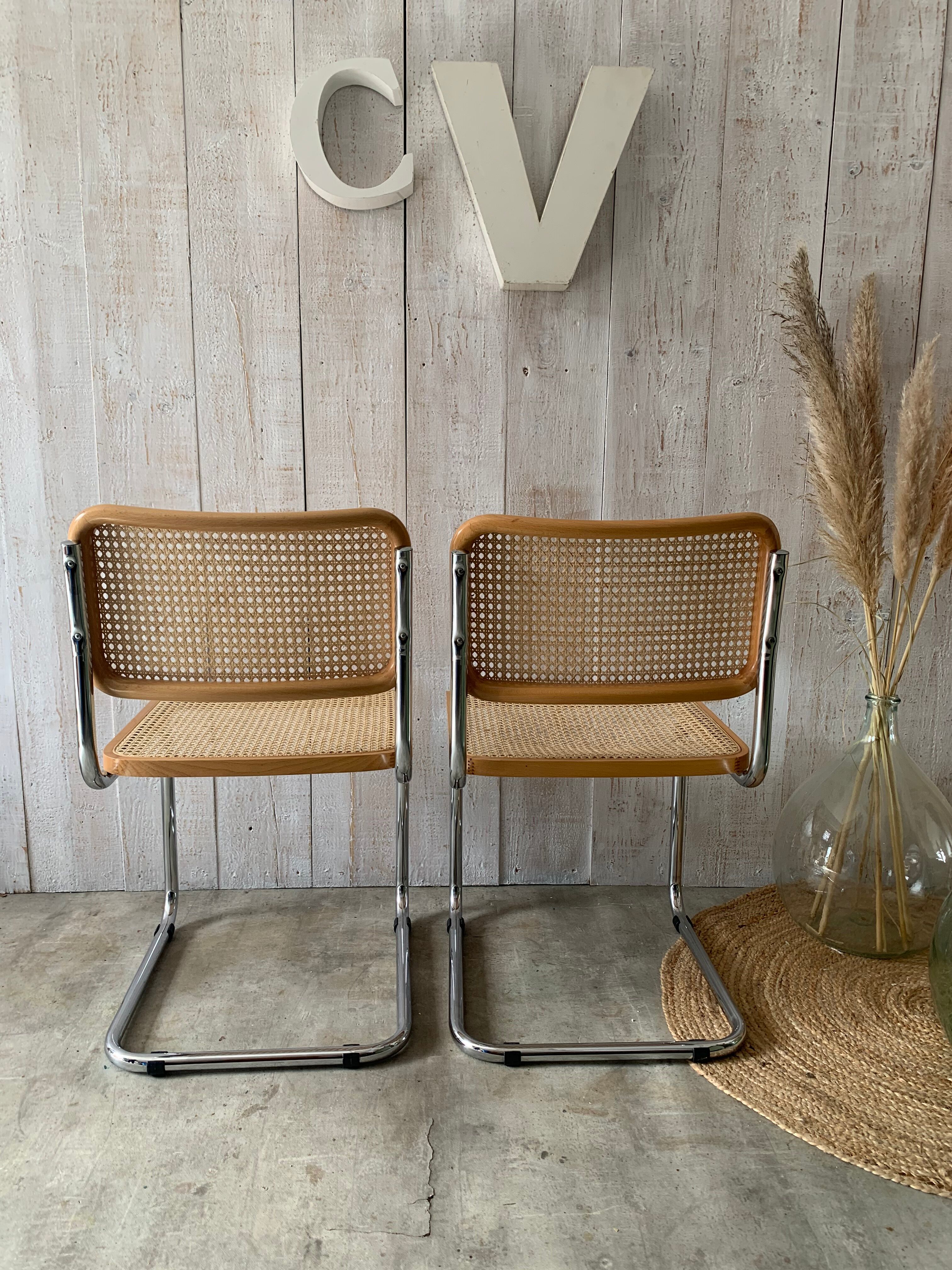 Pair of B32 Breuer chairs