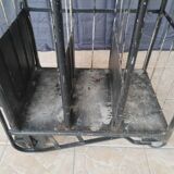 Postal sorting trolley with wheels