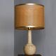 Large table lamp in travertine - Attributed to Mannelli production