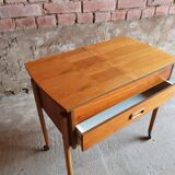 Piece of furniture with scandinavian teak sewing 1950