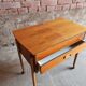 Piece of furniture with scandinavian teak sewing 1950