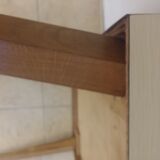 Table low vintage formica wooden