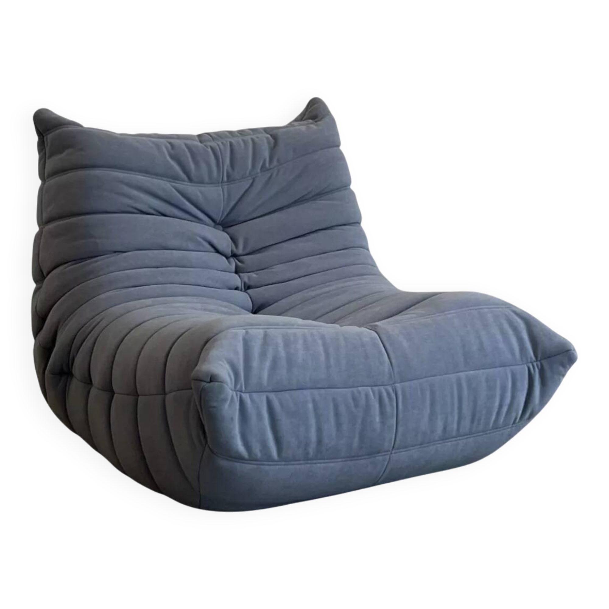 Chauffeuse bleue Michel Ducaroy