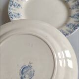 Ensemble de 2 assiettes terre de fer