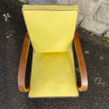 Vintage wooden children's armchair