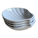 Set of 4 shell bowls