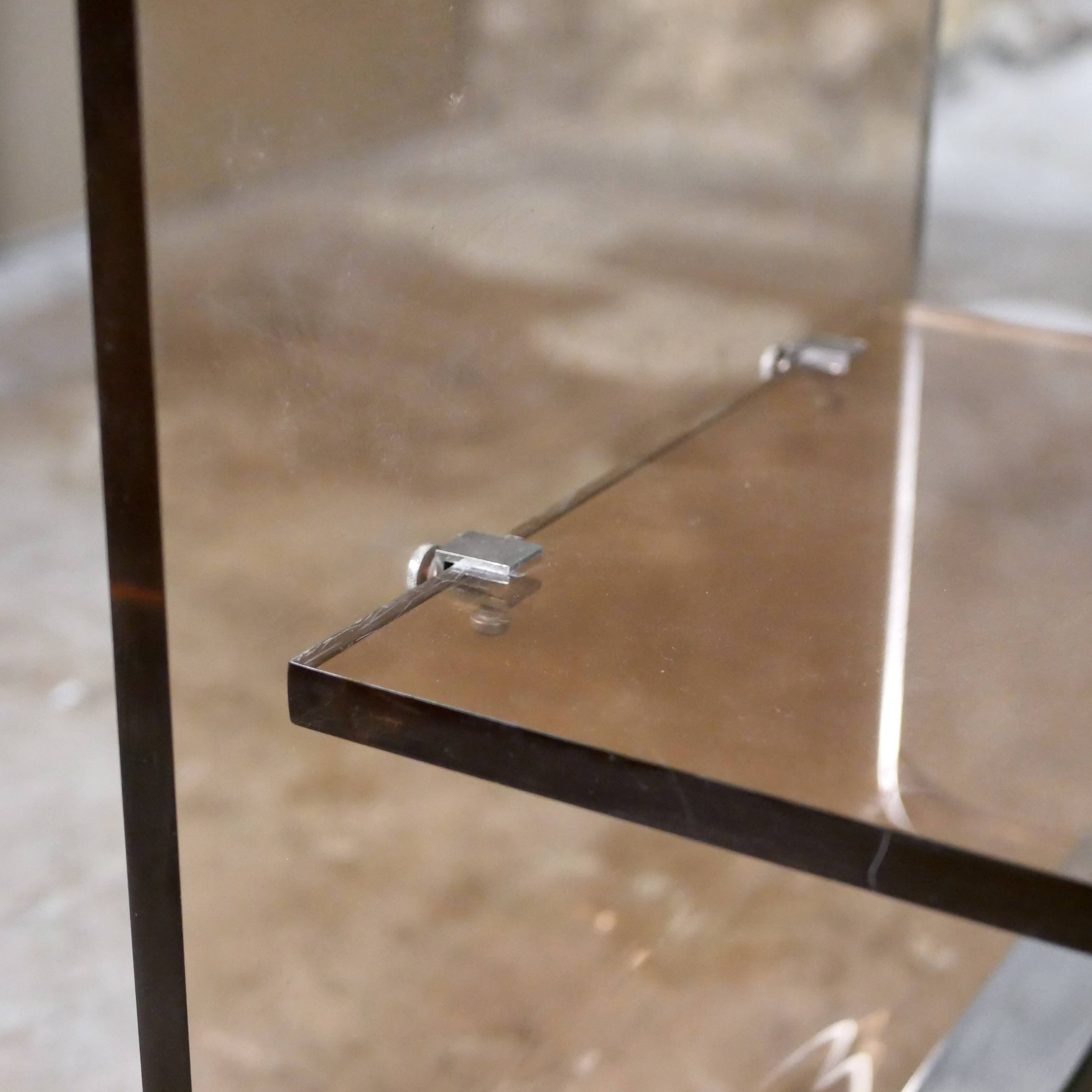 Michel Dumas plexi side table for Roche Bobois, 1970