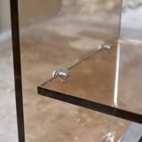 Michel Dumas plexi side table for Roche Bobois, 1970