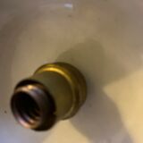 Art Deco porcelain wall lamp