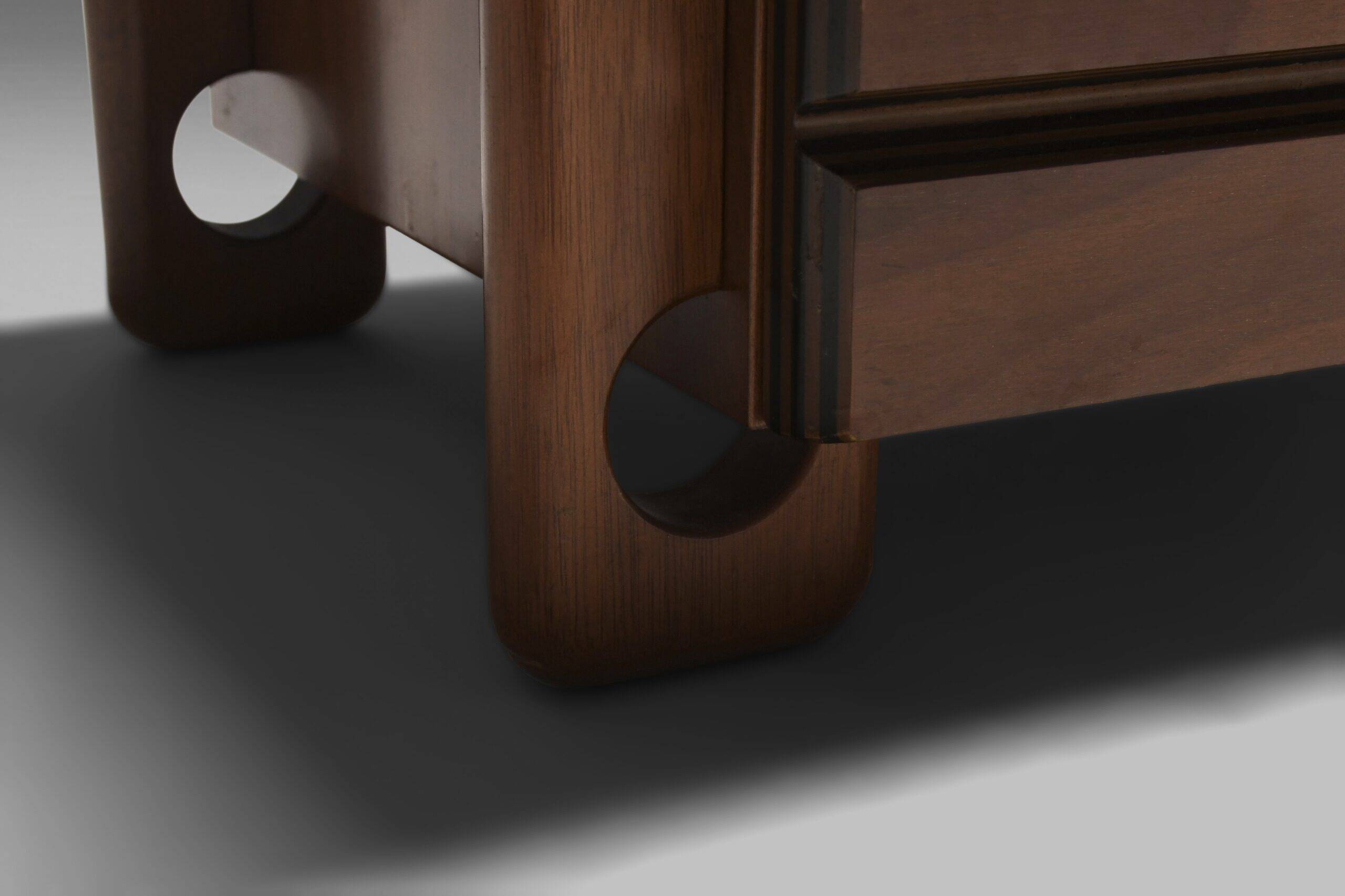 Set of Walnut Cabinets by Mobil Girgi