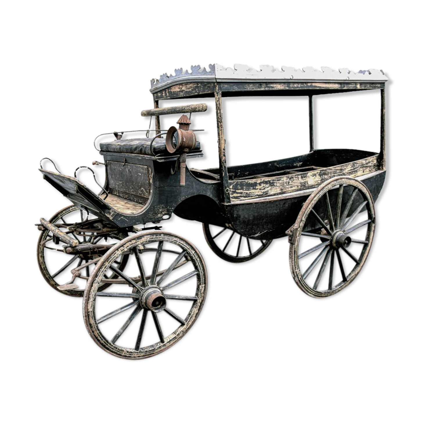 19th-century hearse carriage