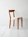 1960s Vintage Scandinavian Teak Chair with Curved Back