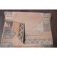 Vintage Turkish Hand-Knotted Wool Cotton Orange Runner Rug 83x305