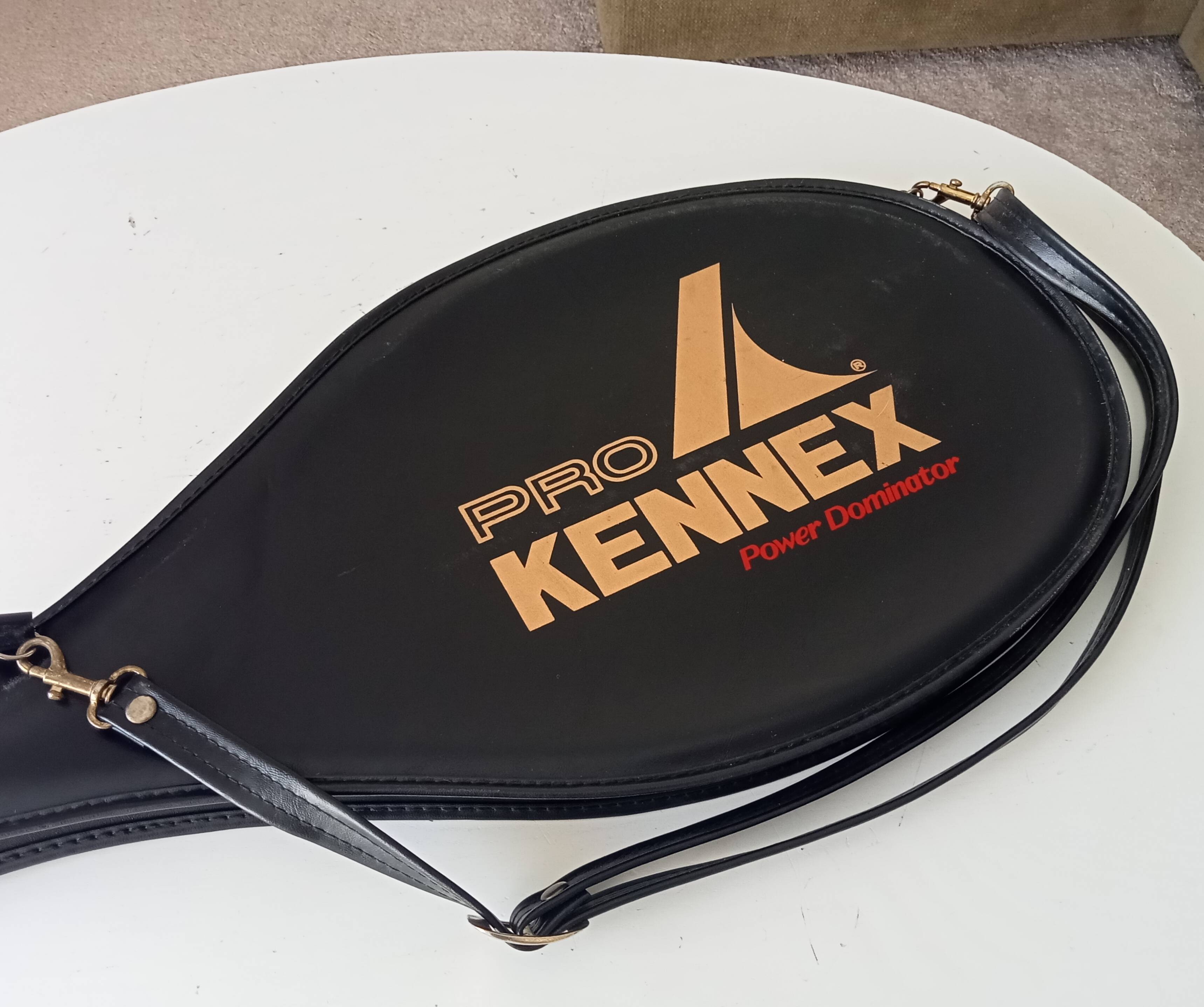 Vintage tennis racket Kennex Power Dominator from the 1980s.