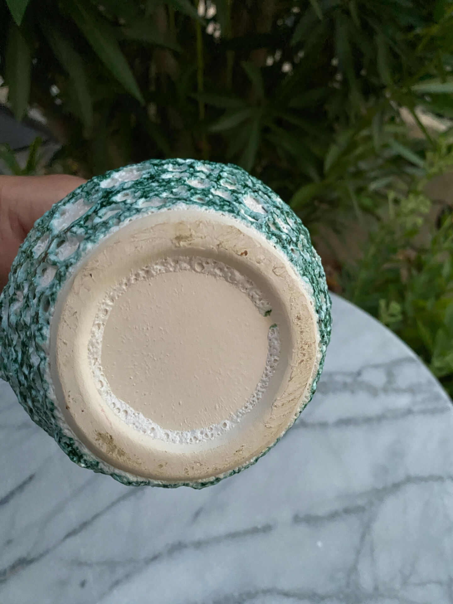 🌋 Vintage ceramic jug / carafe "Fat Lava" – Valla style
