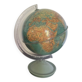 Globe terrestre lumineux 1960