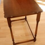 Side table made of walnuttreewood, vintage from the 1960s