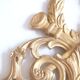 Miroir doré XXe style Louis XVI