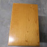 Vintage rattan chest of drawers