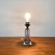 Lampe de table en verre française du milieu du siècle par Daum, années 1960