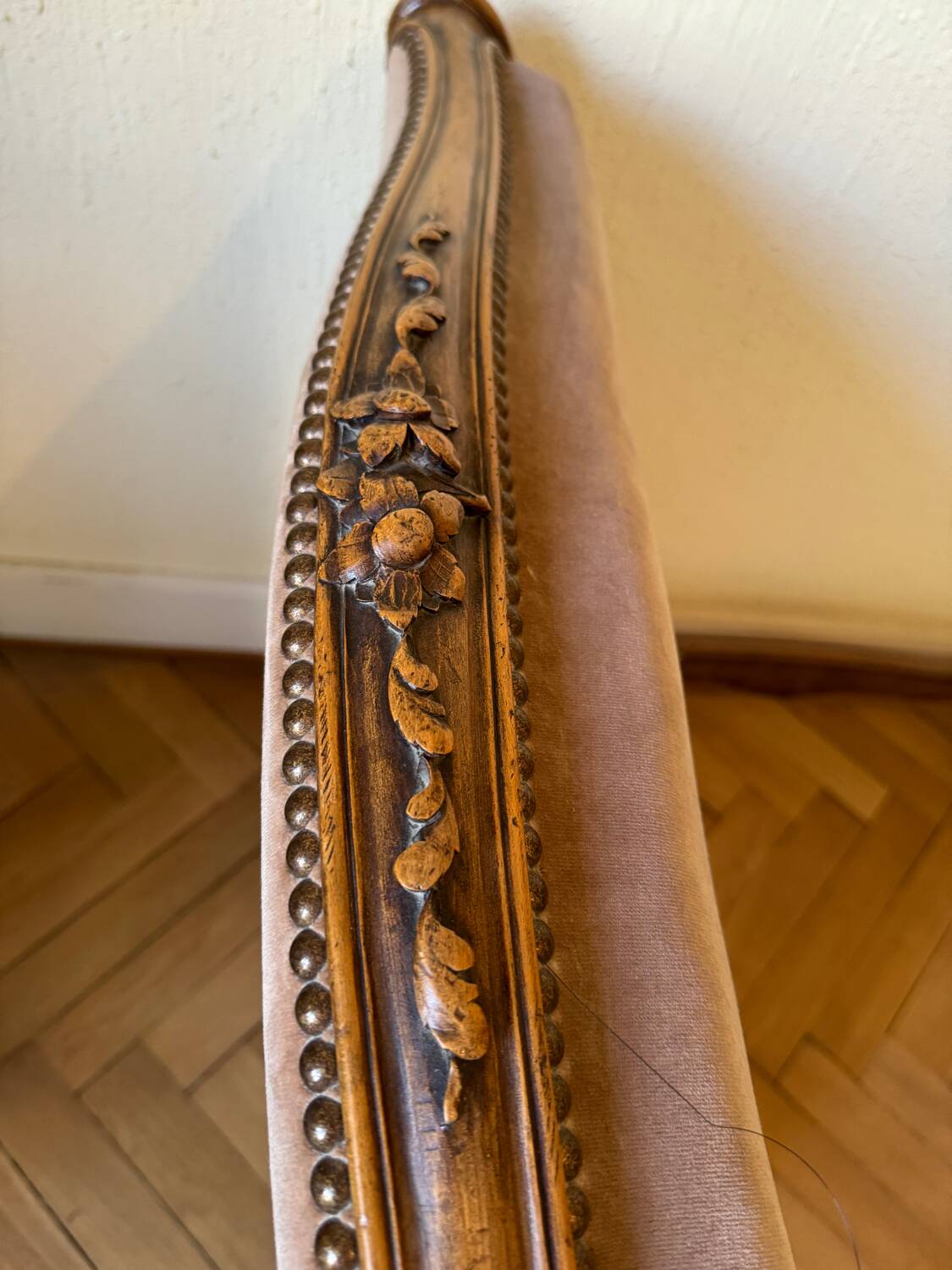 Louis XV bench, 19th century sofa / daybed / couch